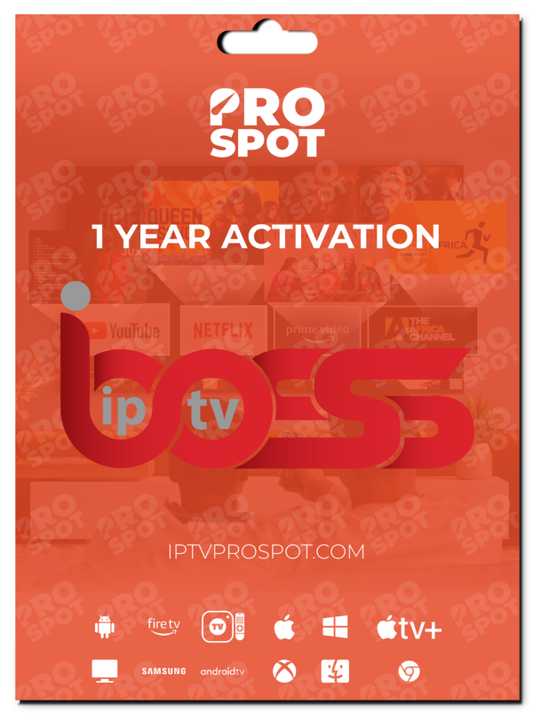 IBOSSPLAYER IPTV activation