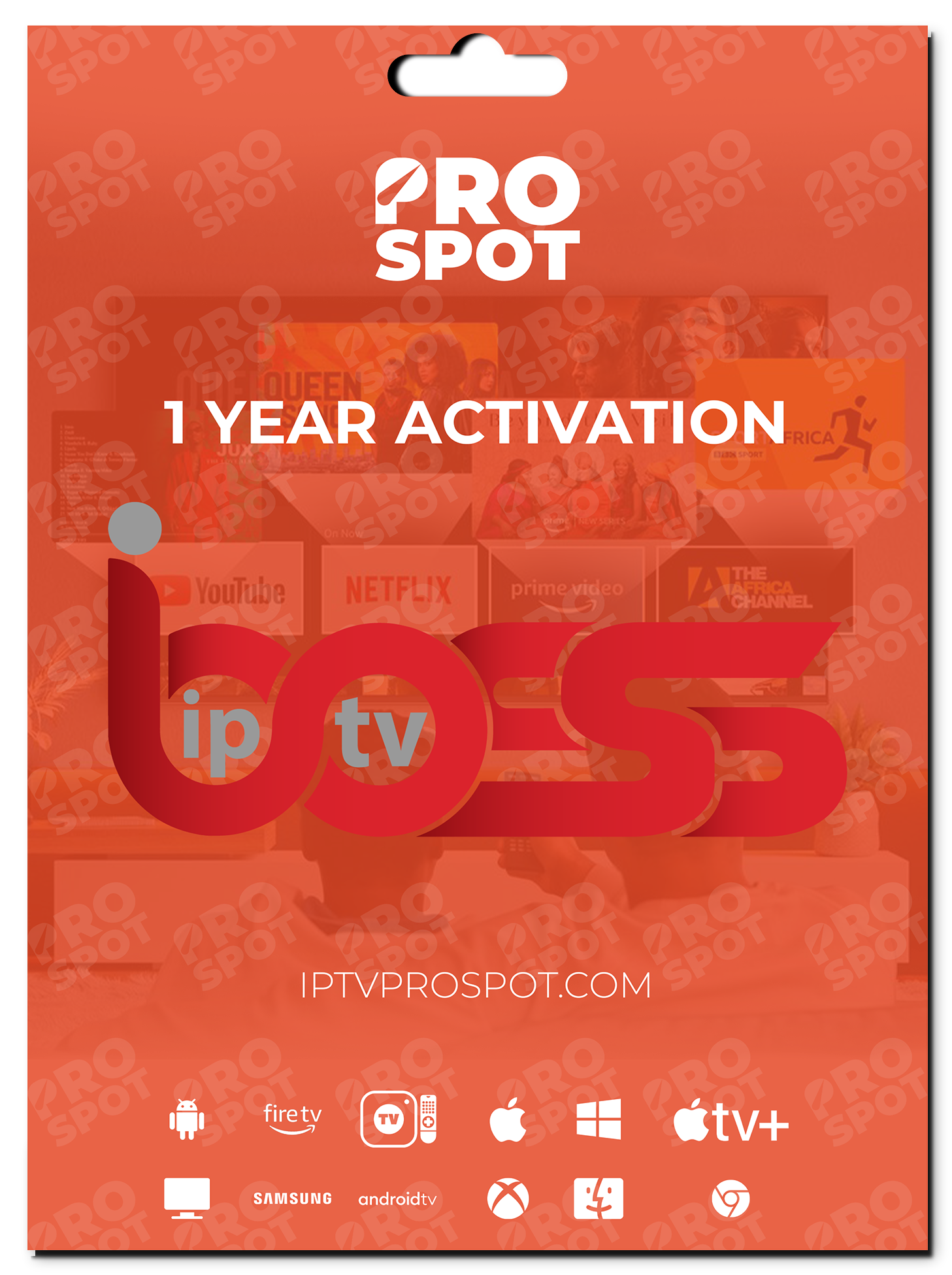 IBOSSPLAYER IPTV activation