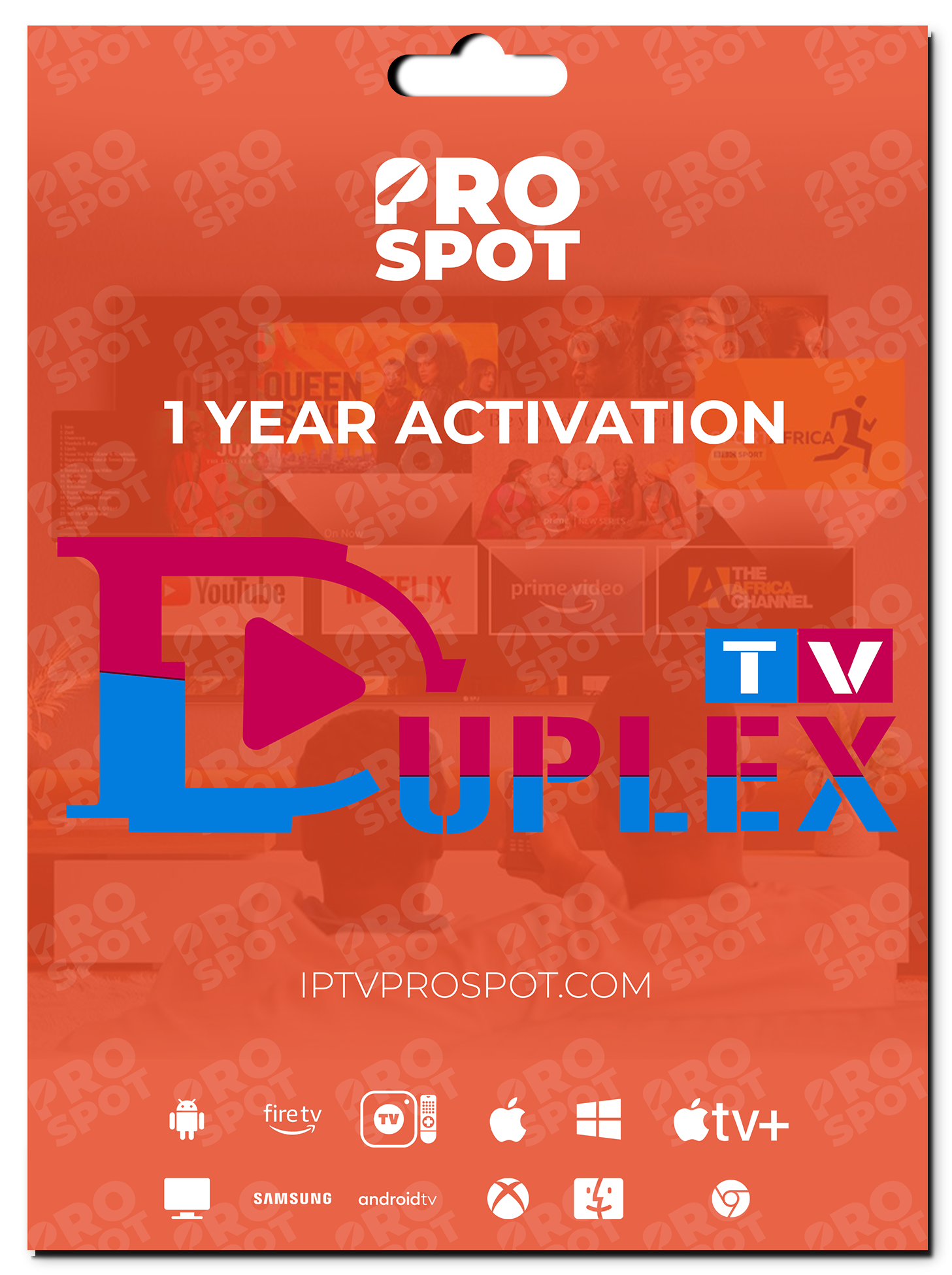 Duplex IPTV activation