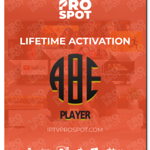 ABEPlayerTV lifetime activation