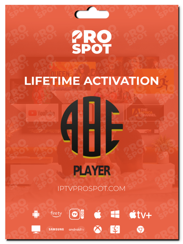 ABEPlayerTV lifetime activation