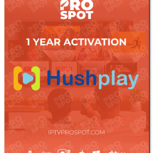 HushPlay IPTV activation