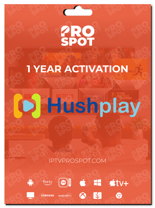 HushPlay IPTV activation